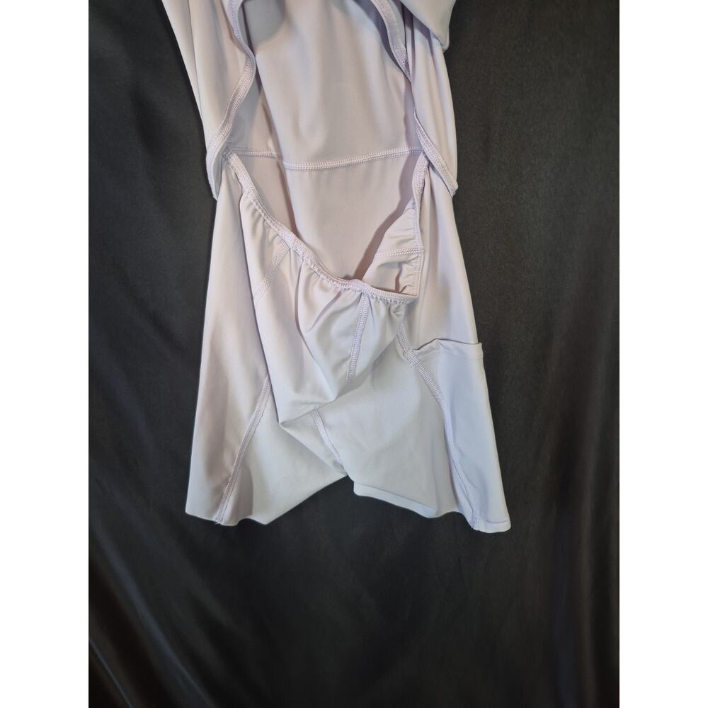 Spanx The Get Moving Purple Zip Front Mini Dress New XS - Picture 13 of 13